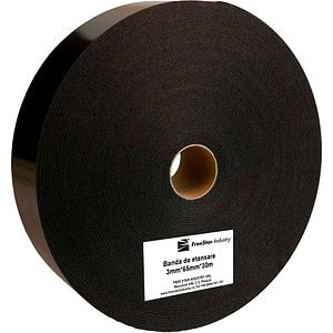 Banda etansare profile FREE STAR, 3 m x 65 mm, negru