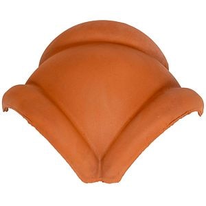 Ramificatie coama in 3 ape LEIER, ceramica, 39.5 x 32.3 cm, caramiziu, RAL 8004