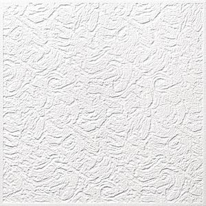 Plafon Decorativ Polistiren, Suceava, 50 x 50 cm, 7 mm, 2Mp/Pachet  Decosa