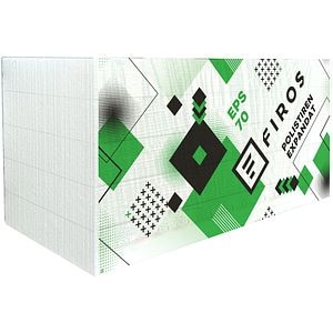 Polistiren expandat, EPS 70 kpa, 10 cm, 2.5 mp, 0.25 mc  Firos