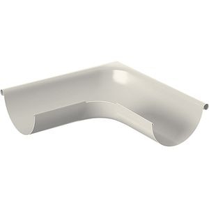 Coltar jgheab exterior WETTERBEST, 150 mm, metal, RAL 9010