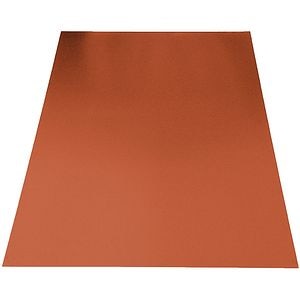 Tabla plana WETTERBEST, Ral 8004, 0.5mm, 125 x 300 cm, maro mat