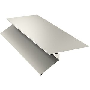 Sort streasina Click WETTERBEST, metal, 250 x 2000 mm, RAL 9002, alb lucios