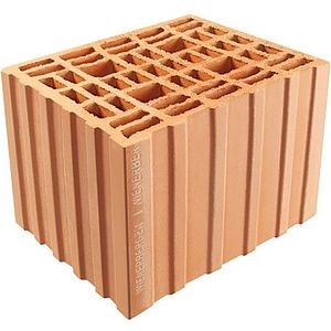 Caramida tip bloc ceramic Porotherm Wienerberger Optim, 25 x 30 cm