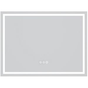 Oglinda baie SAVINIDUE Iconica, 80 x 60 cm, iluminare LED, Touch