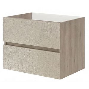 Masca lavoar SAVINIDUE Easy, 2 sertare, 62 x 49 x 54 cm, noce americano