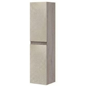 Dulap baie SAVINIDUE Easy, 2 usi, 34 x 36 x 133 cm, noce americano