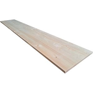 Panou lemn molid Calitatea A, 2500 x 400 x 18 mm