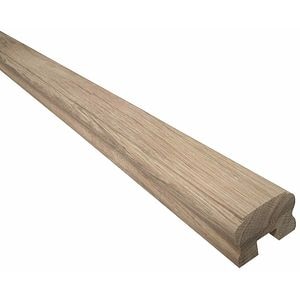 Mana curenta stejar, canal 2000 x 50 x 50 mm, natur