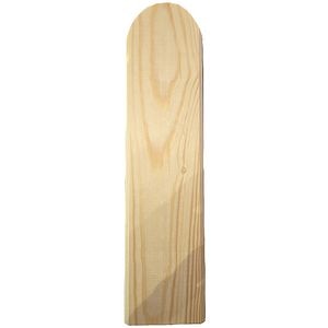 Scandura gard, 1500 x 92 x 19 mm, lemn, maro 