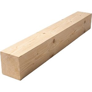 Grinda lamelara PROMOBILA, rasinoase, 300 x 12 x 12 cm, maro