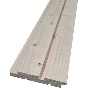 Lambriu tip riflaj, 19 x 114 x 3000 mm, 1.71 m2, clasa AB, maro