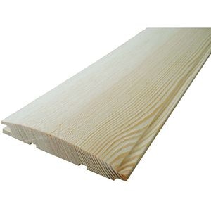 Lambriu semirotund PROMOBILA, rasinoase, 400 x 11.4 x 1.9 cm, maro