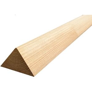 Coltar interior PRO MOBILA TR, lemn rasinoase, 2.4 m, 12 x 12 mm, natur