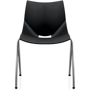 Scaun bucatarie ABSOLUT Nemo, 53 x 53 x 73 cm, negru