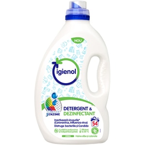 Detergent lichid IGIENOL Spring Fresh, 2.7 l, 54 spalari 