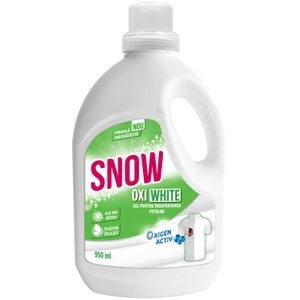 Solutie pentru indepartarea petelor SNOW Oxi White Gel, 950 ml