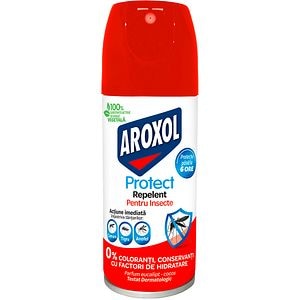 Spray repelent pentru insecte AROXOL Protect, 100 ml