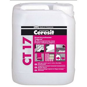 Amorsa pentru pardoseli, galben, 10 L  Ceresit