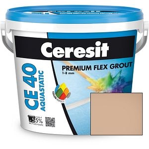 Chit de rosturi gresie si faianta CERESIT CE40, Caramel, interior/exterior, 5 kg