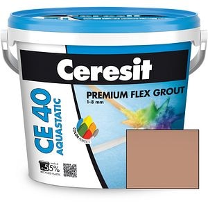 Chit de rosturi gresie si faianta CERESIT CE40, Sienna, interior/exterior, 5 kg