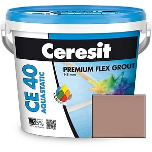 Chit de rosturi gresie si faianta CERESIT CE40, Terra, interior/exterior, 5 kg
