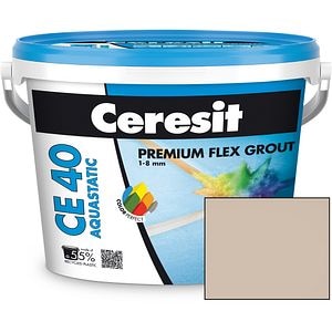 Chit de rosturi gresie si faianta CERESIT CE40, Bahama, interior/exterior, 2 kg