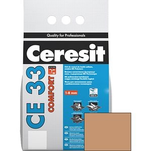 Chit de rosturi gresie si faianta CERESIT CE33, Clinker, interior, 5 kg