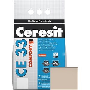 Chit de rosturi gresie si faianta CERESIT CE33, Bahama, interior, 5 kg