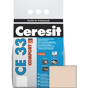 Chit de rosturi gresie si faianta CERESIT CE33, Natura, interior, 5 kg