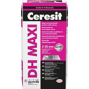 Sapa autonivelanta CERESIT DH Maxi, 3-30 mm, alb, 25kg