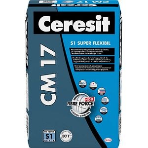 Adeziv pentru gresie si faianta, 5 kg  Henkel Ceresit CM17 Superflex