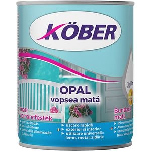 Vopsea KOBER, Opal turcoaz mat, 0.75l