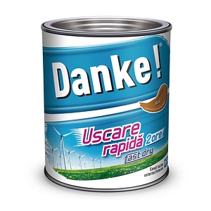 Email uscare rapida, exterior, culoare ocru, 0.75 L  Danke