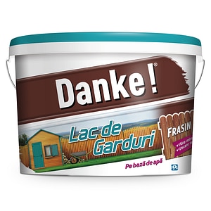 Lac pentru garduri, frasin, 8 L • Danke