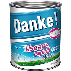 Email DANKE Uscare rapida, 0.75L, alb mat