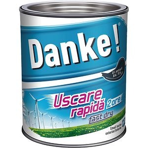 Email DANKE Uscare rapida RAL 7016, 0.75L, gri antracit