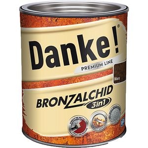 Email pentru metal DANKE Bronzalchid 3in1, maro, 0.75 l