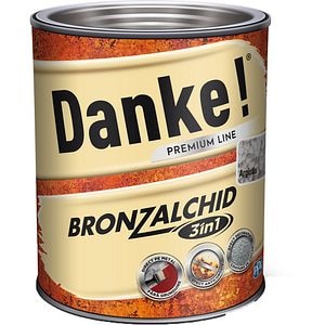 Email pentru metal DANKE Bronzalchid 3in1, argintiu, 2.5 l