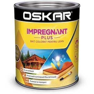 Bait OSKAR Impregnant Plus, stejar auriu, 2.5L