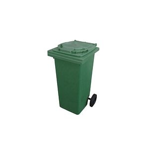 Pubela gradina, 240 L, verde