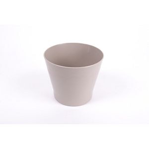 Ghiveci, rotund gri, 14.5 cm • Zinnia