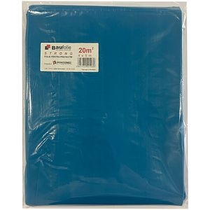 Folie constructii BAUFOLIE Strong, 4 x 5 m, grosime 0.06mm, 20mp, albastru