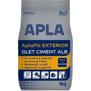 Glet ciment alb APLA AplaFill, 5 kg