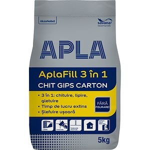 Pasta de imbinare gips-carton APLA AplaFill 3 in 1, 5 Kg