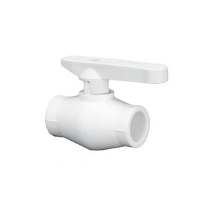 Robinet PPR sferic, 20 mm, alb
