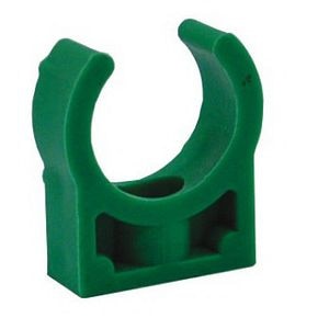 Brida fixare VALROM, PPR, 32 mm, verde