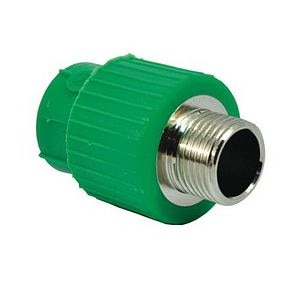 Racord PPR, 25x3/4, verde