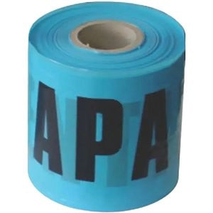 Banda avertizare "Apa" VALROM, 10 x 0.09cm x 500m, albastru