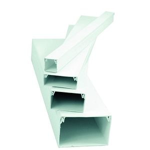 Canal cablu PVC STROHM SM-MC-25X40, 40x25 mm, alb